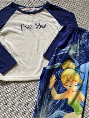 Pajamas Tinker Bell girls new size XS 4 weight 33-37 lbs Disneystore